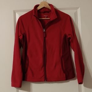 Fleece zip-up jacket
